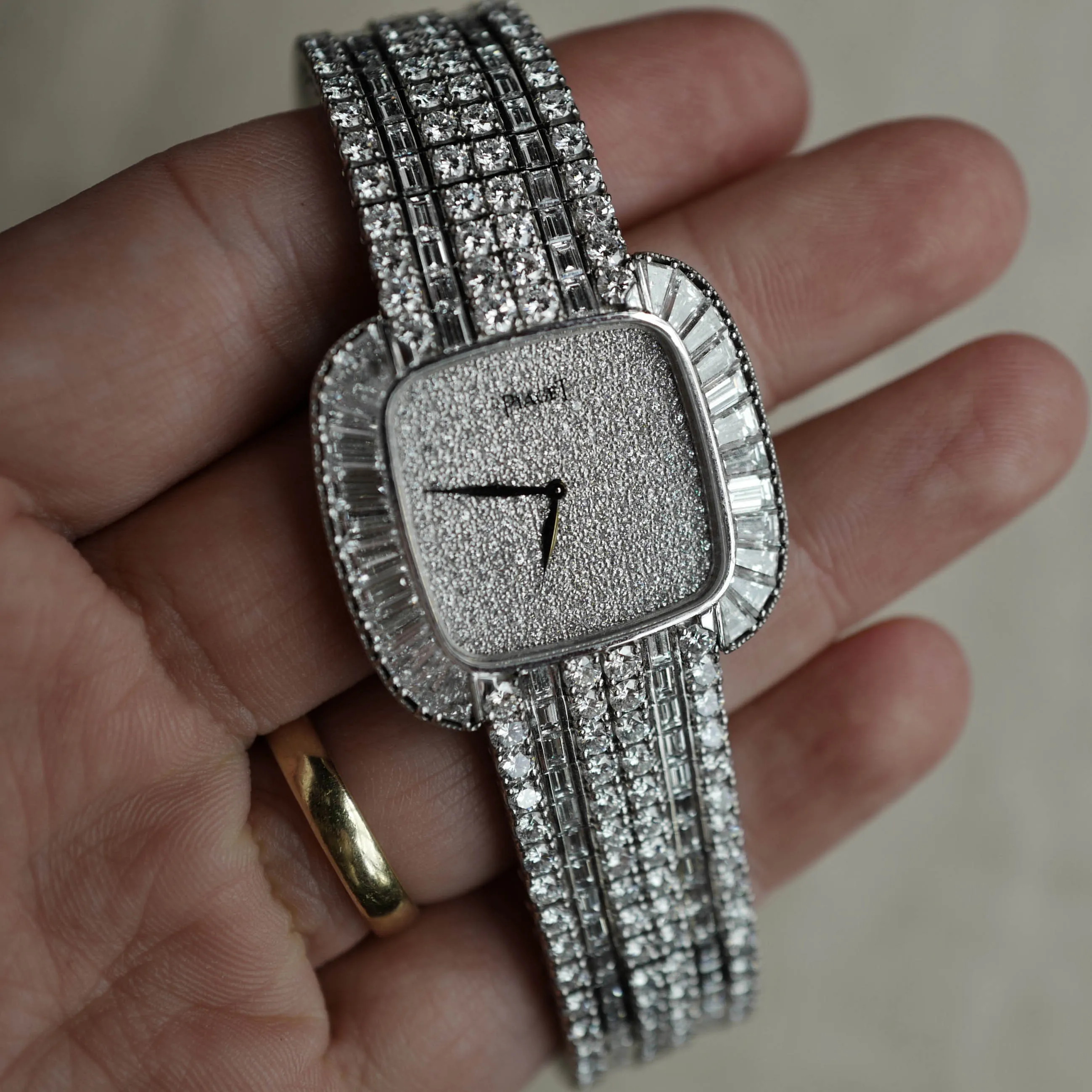 Piaget White Gold Diamond Watch Ref. 77280