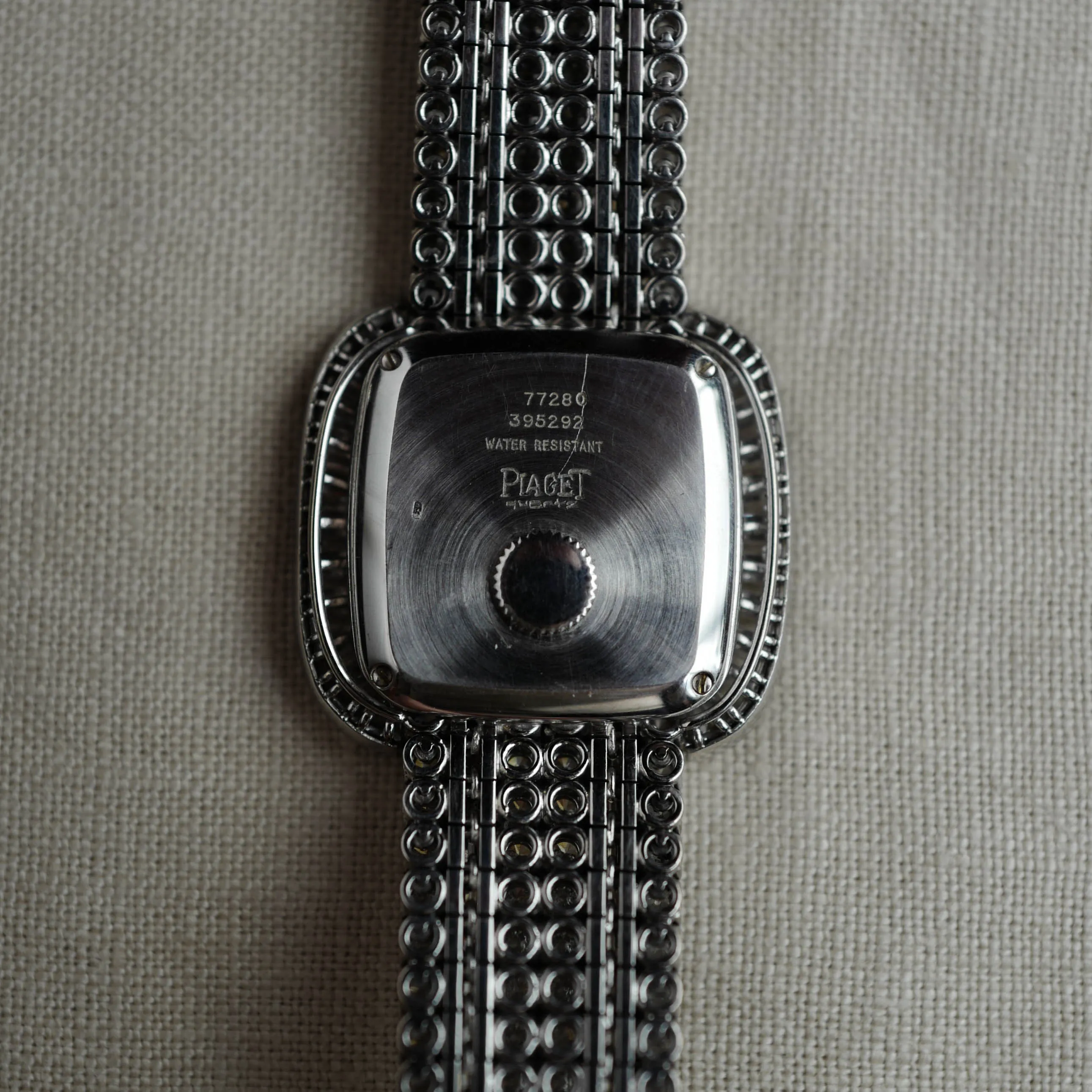 Piaget White Gold Diamond Watch Ref. 77280