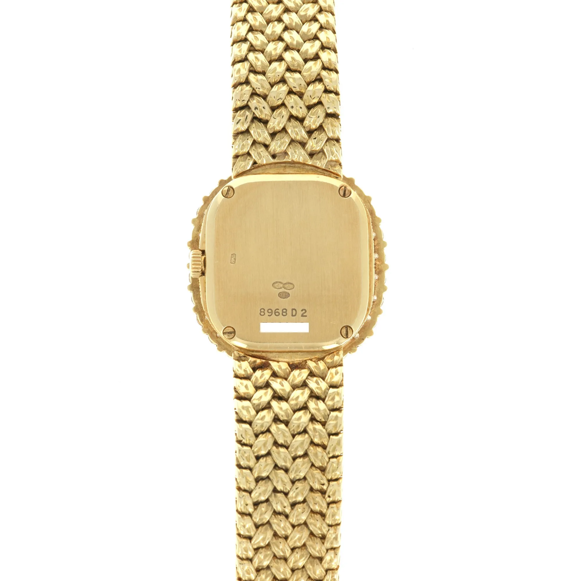 Piaget Yellow Gold Diamond Watch, 1970s
