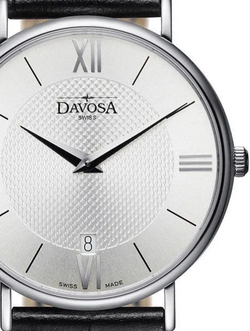 Pianos II Quartz Swiss-Made Silver Executive Watch 16248515