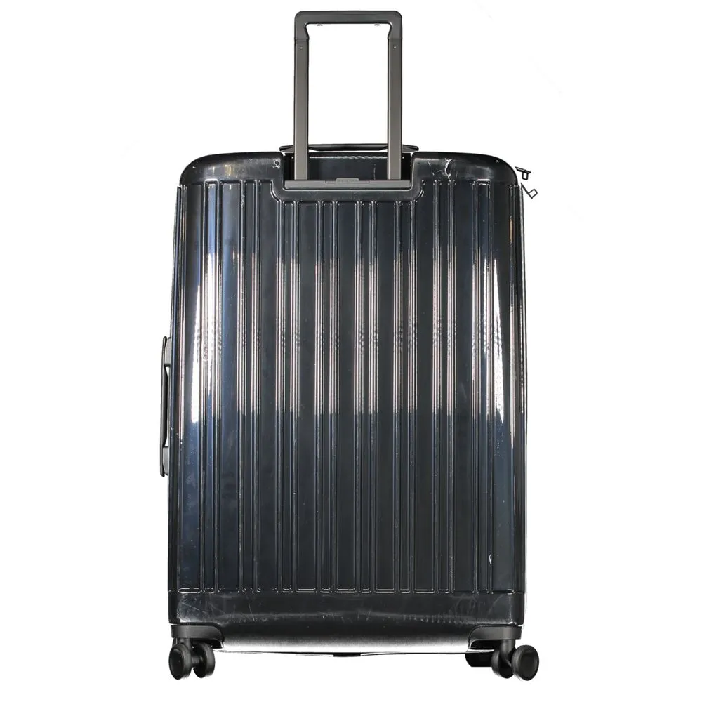 Piquadro Black Polycarbonate Men Luggage