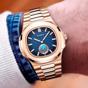 PLADEN Men's Watch Luxury Brand