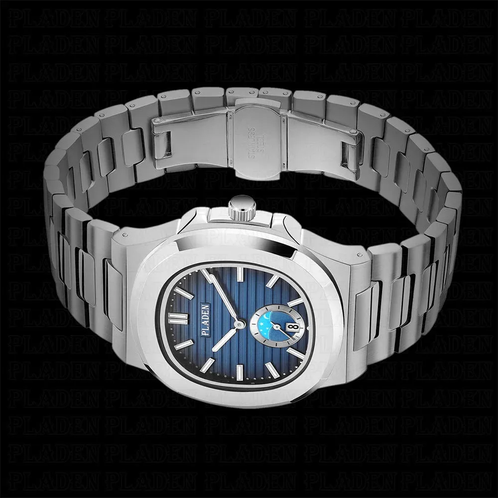 PLADEN Men's Watch Luxury Brand