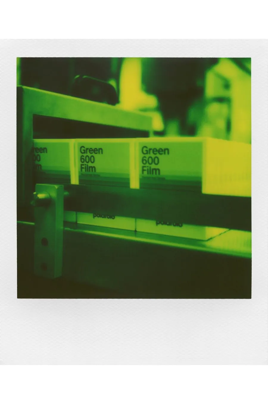 Polaroid 600 Film - Green (Reclaimed Series)