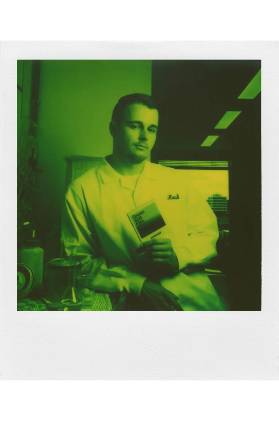 Polaroid 600 Film - Green (Reclaimed Series)