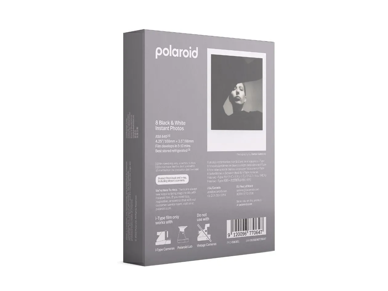 Polaroid i-Type Film- B&W