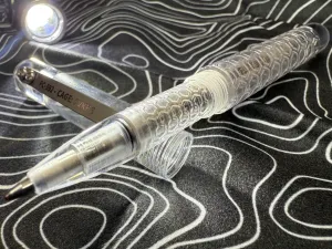 Polycarbonate Embassy Pen ( Vapor Polish Clear Finish )