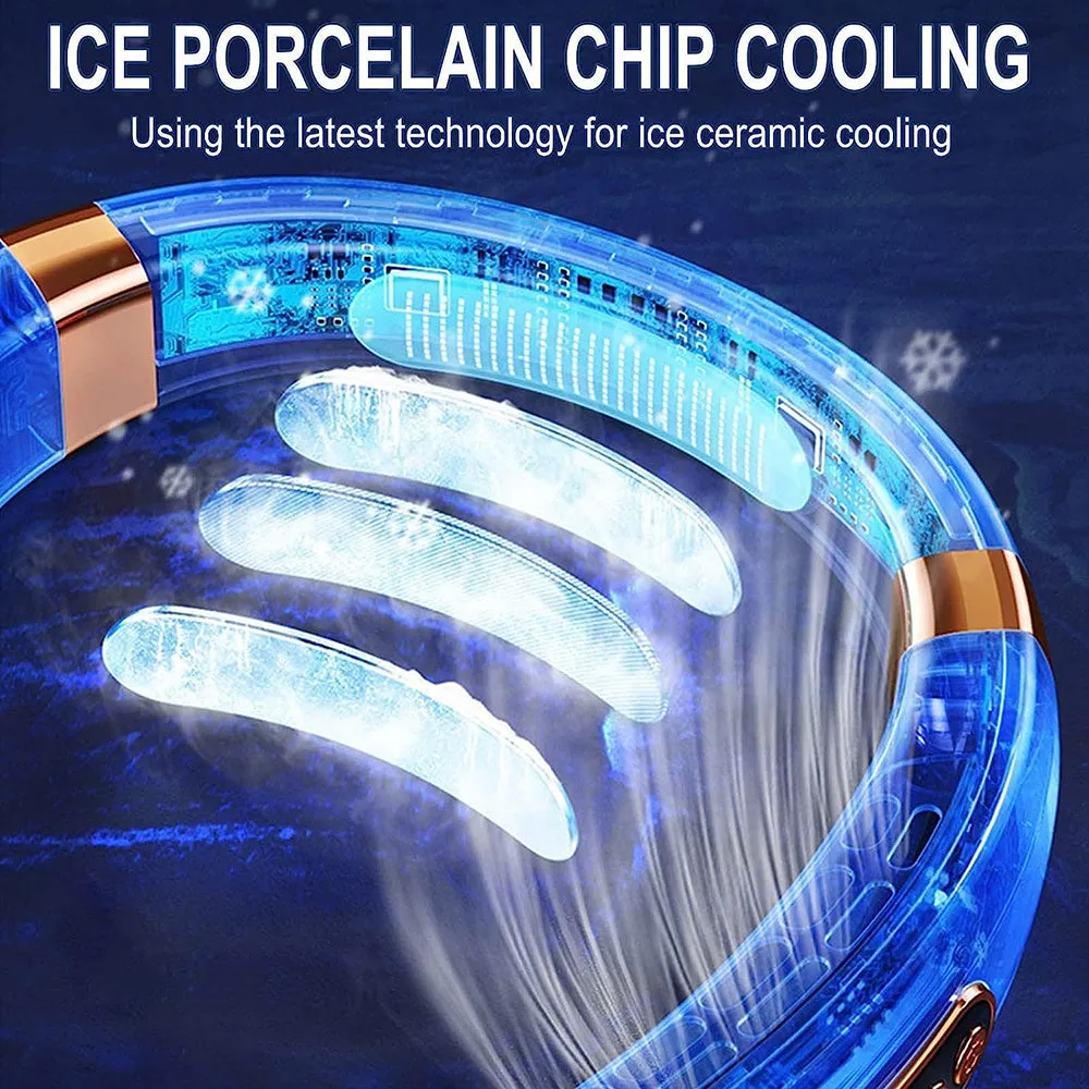 Portable Hanging Neck Fan 2025! 🧣🌬️🌀🔋