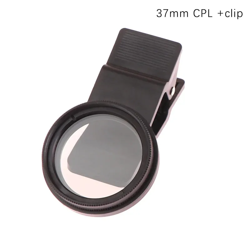 Portable Wide Angle Lens with Universal Clip & CPL Filter