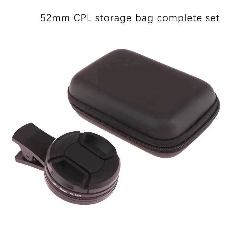 Portable Wide Angle Lens with Universal Clip & CPL Filter