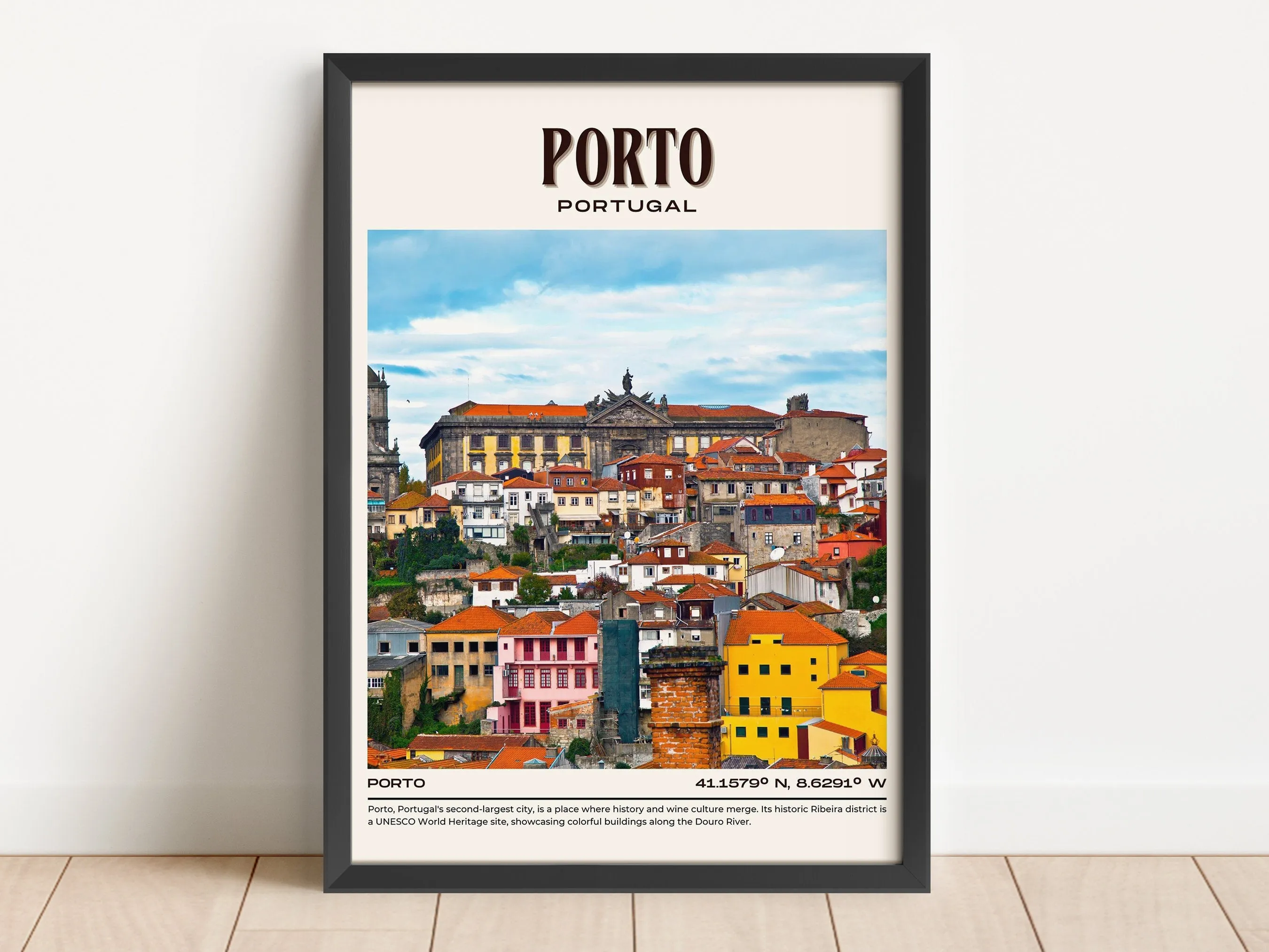 Porto Vintage Wall Art, Portugal