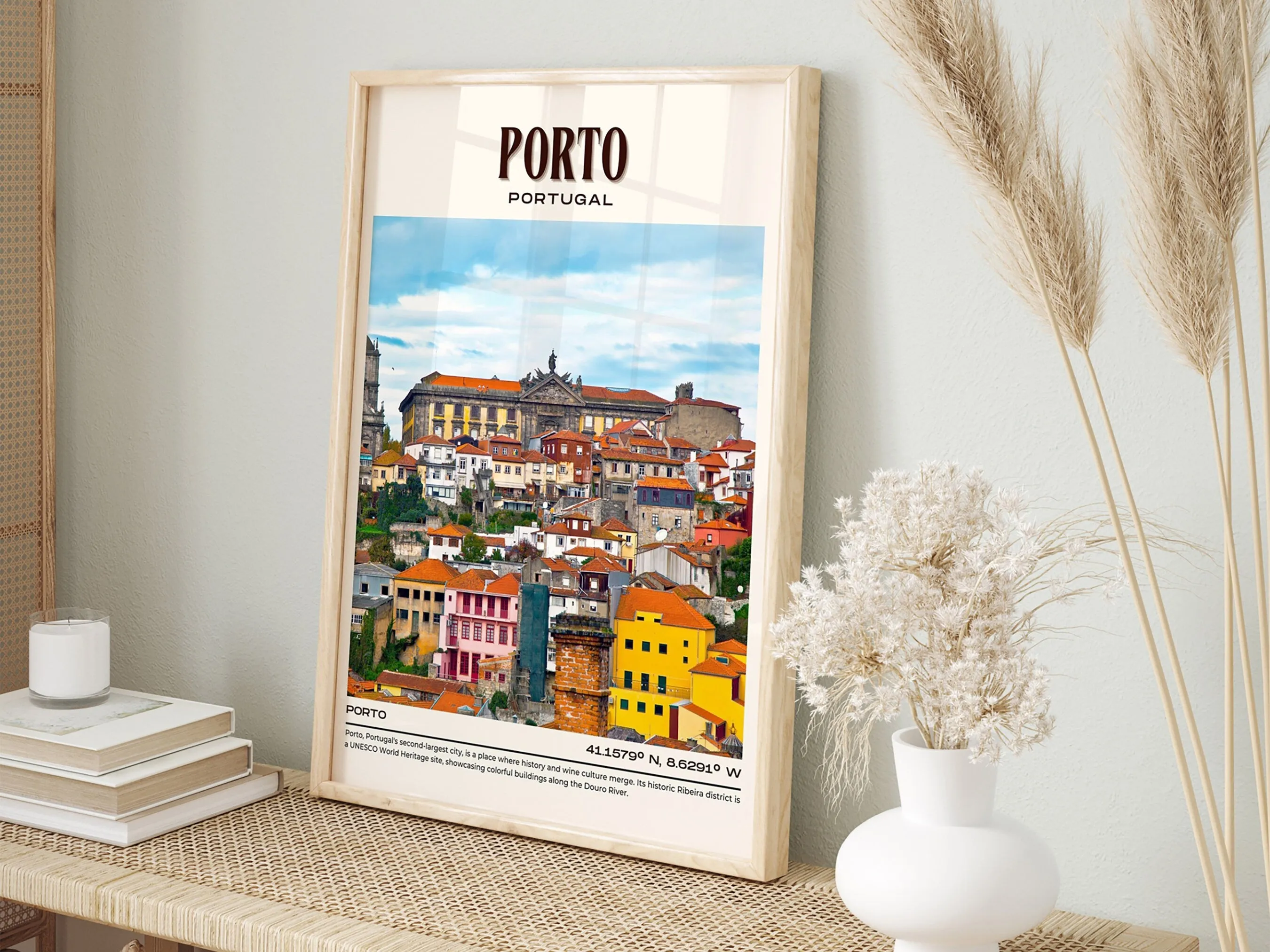 Porto Vintage Wall Art, Portugal