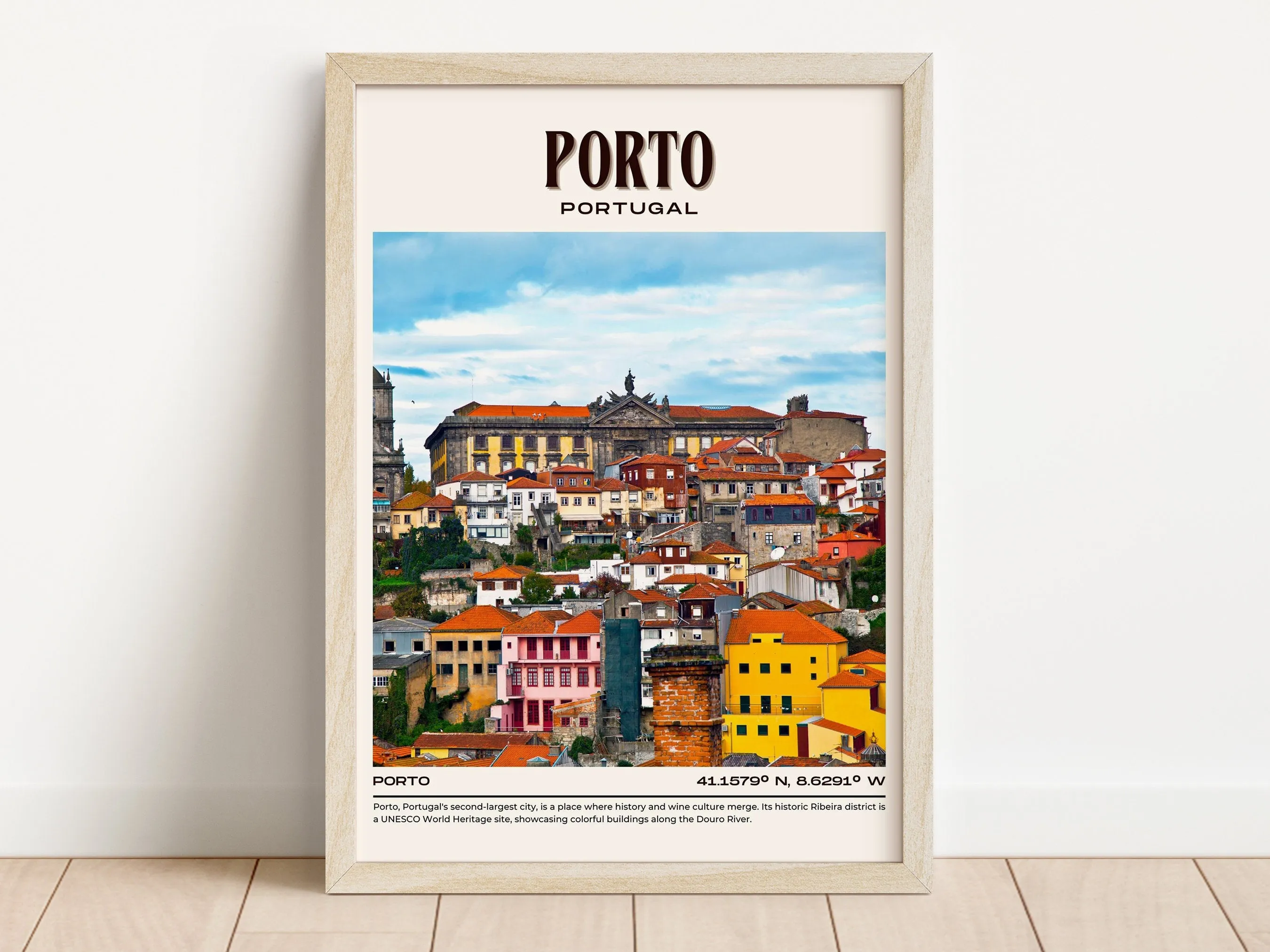 Porto Vintage Wall Art, Portugal