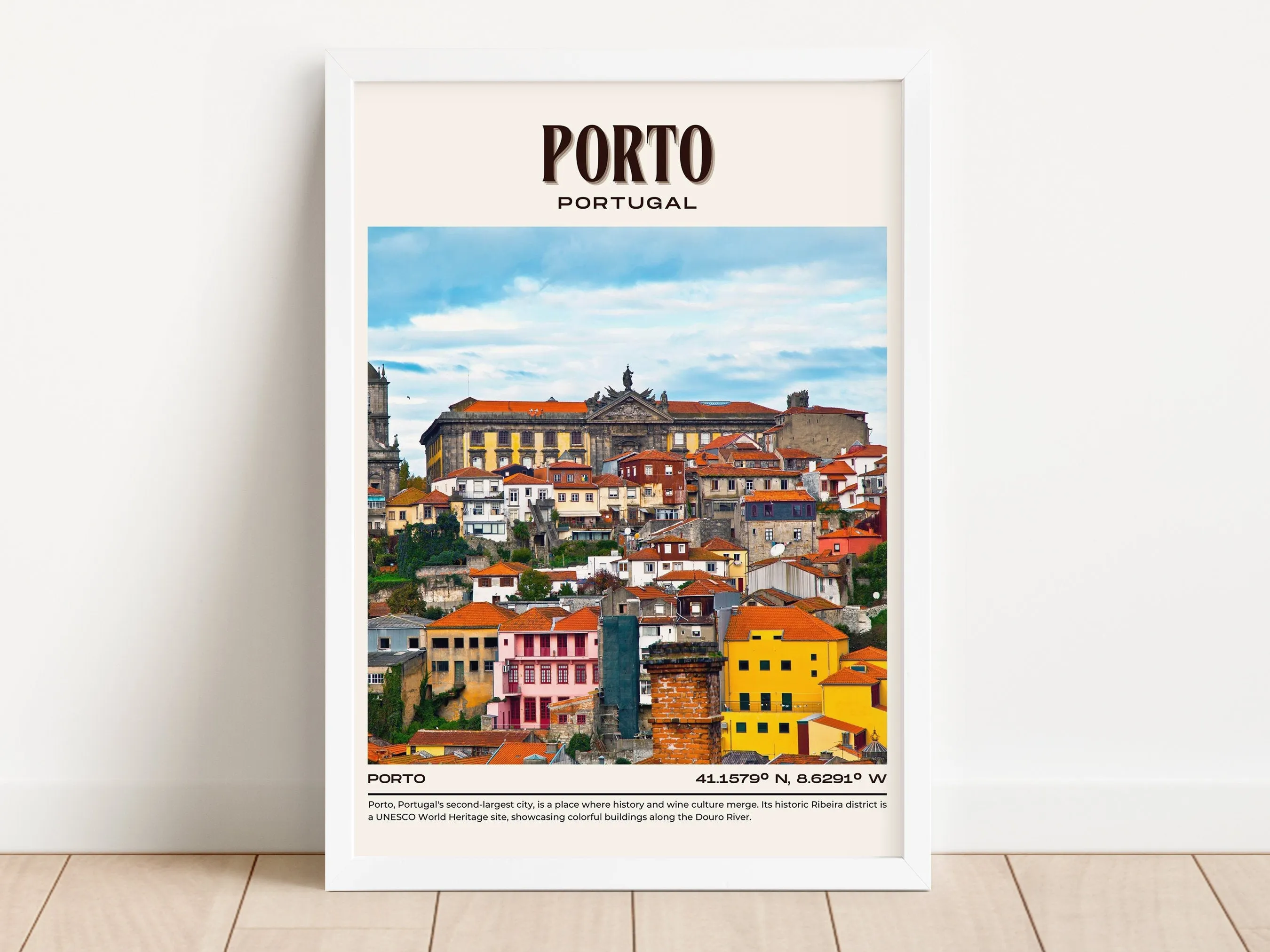 Porto Vintage Wall Art, Portugal