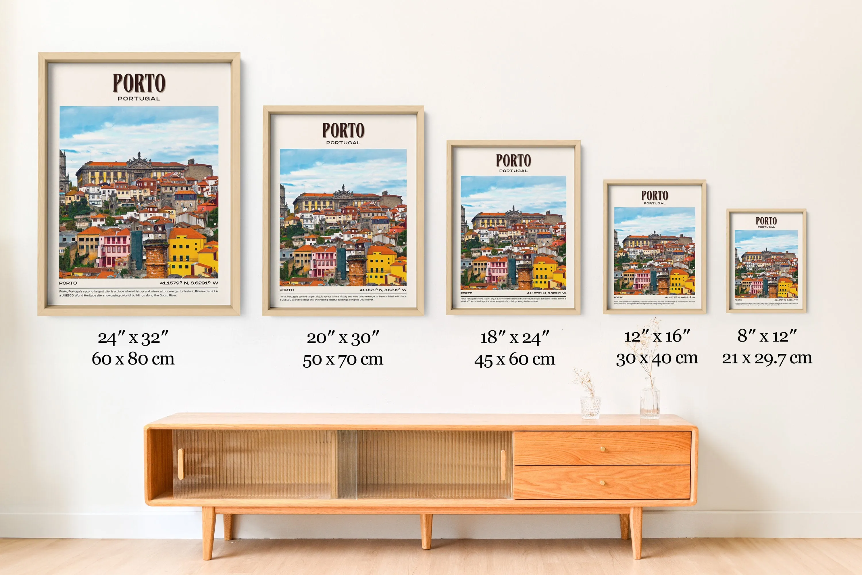 Porto Vintage Wall Art, Portugal