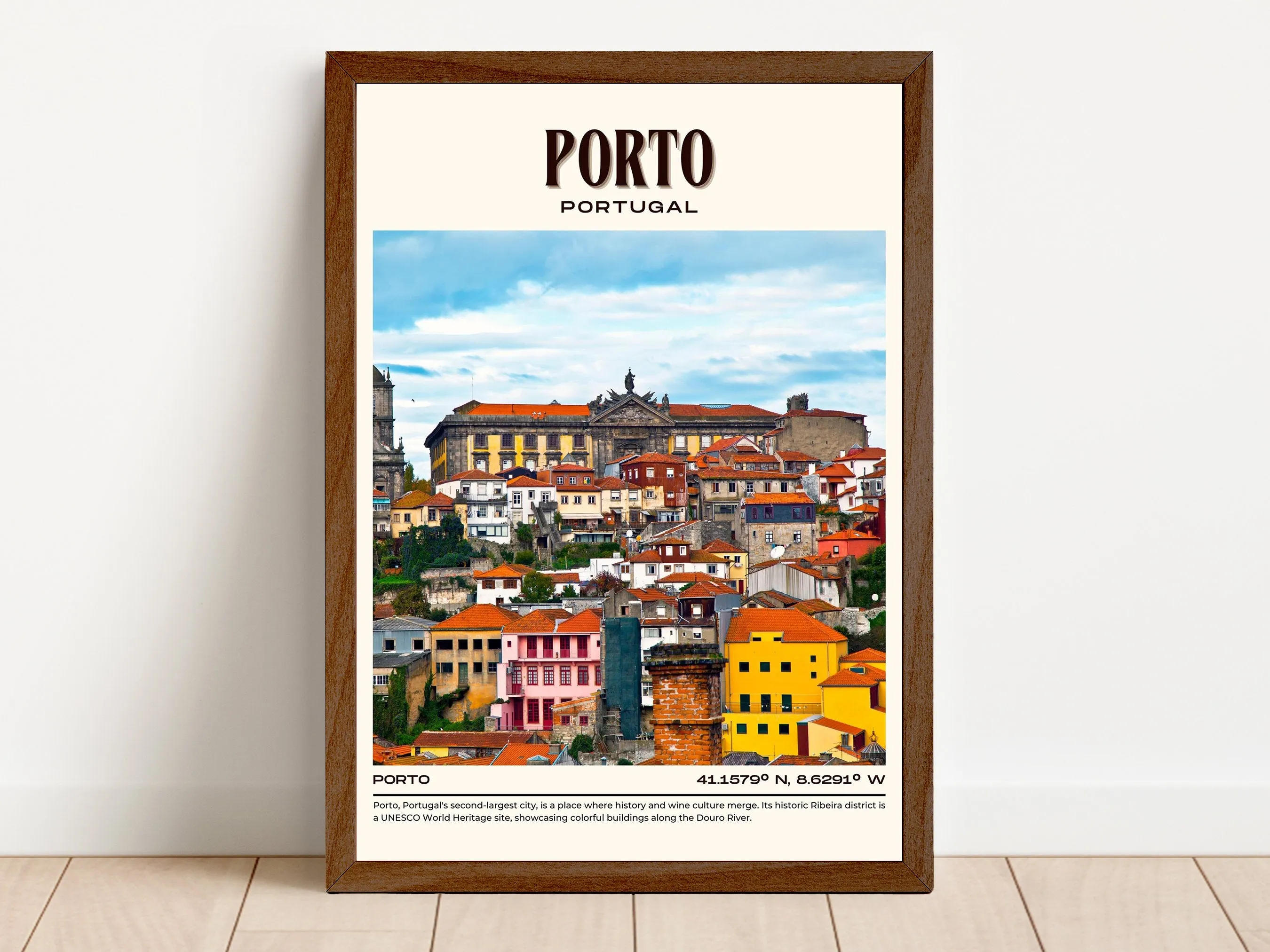Porto Vintage Wall Art, Portugal