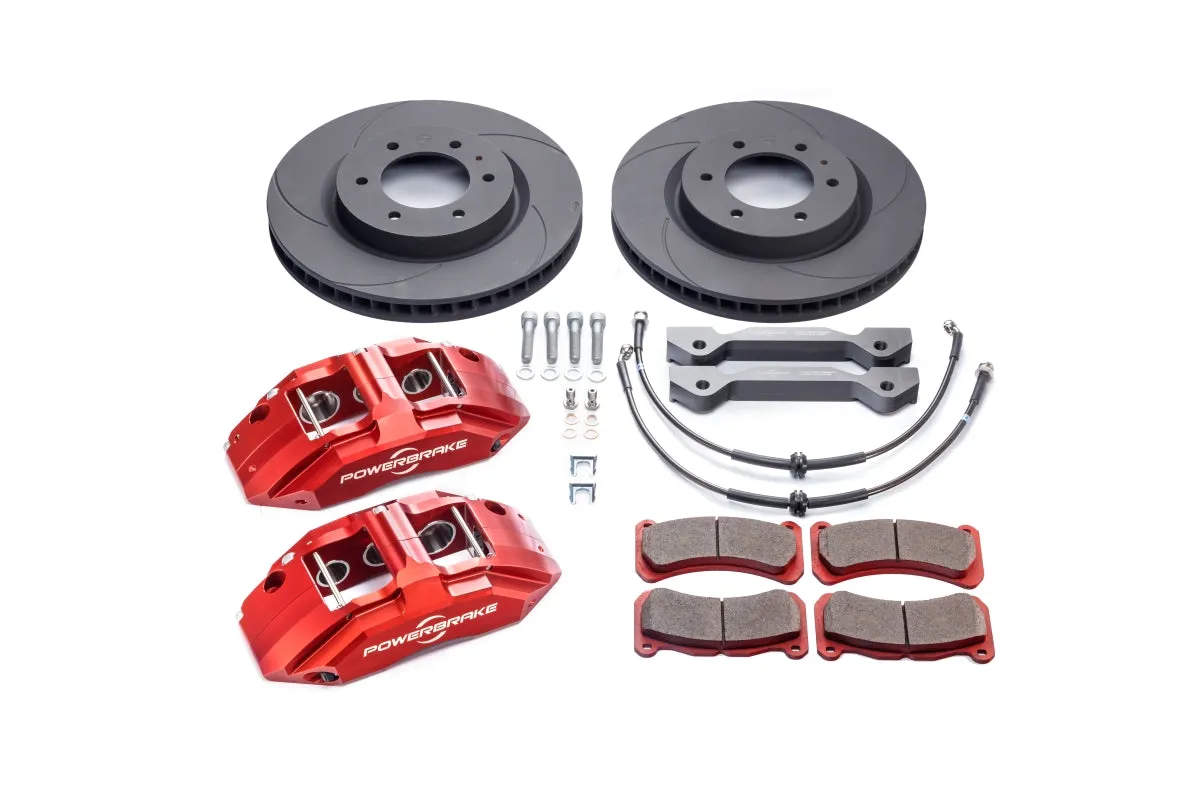 POWERBRAKE X-LINE 4×4 TOYOTA TACOMA BIG BRAKE KIT FOR 2005-2023 STAGE 1