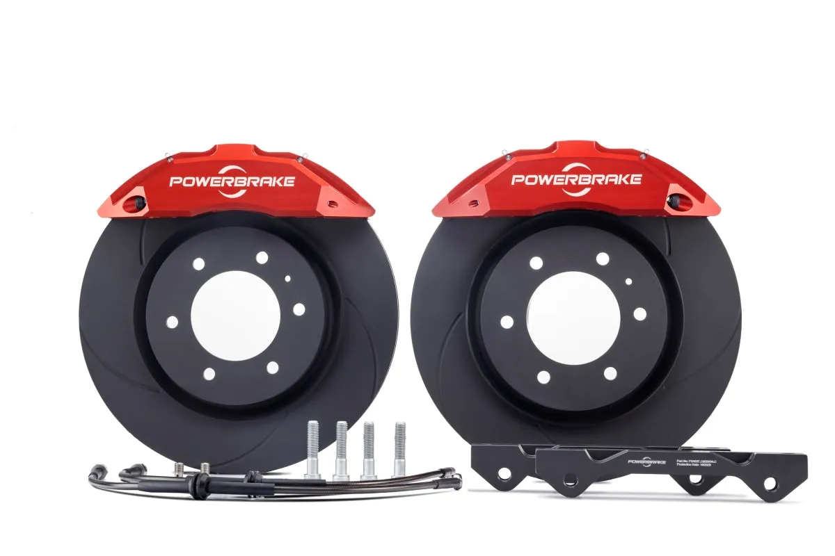 POWERBRAKE X-LINE 4×4 TOYOTA TACOMA BIG BRAKE KIT FOR 2005-2023 STAGE 1