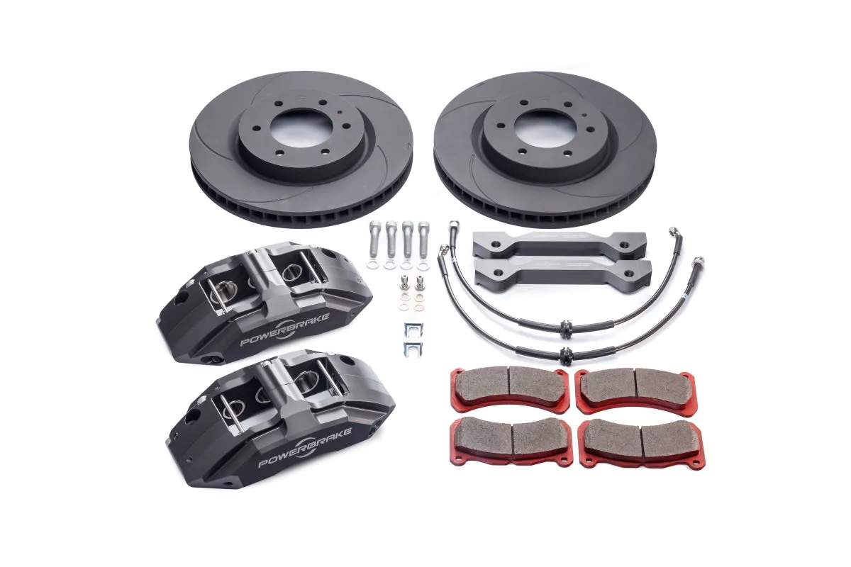 POWERBRAKE X-LINE 4×4 TOYOTA TACOMA BIG BRAKE KIT FOR 2005-2023 STAGE 1