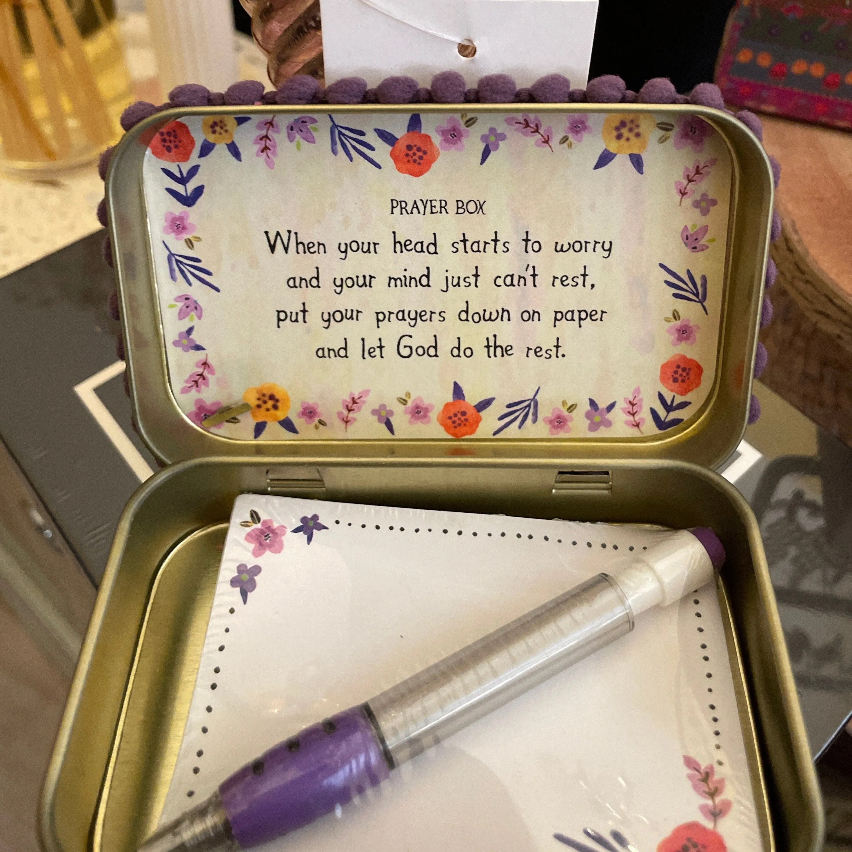 Prayer Box | She Took a Deep Breath