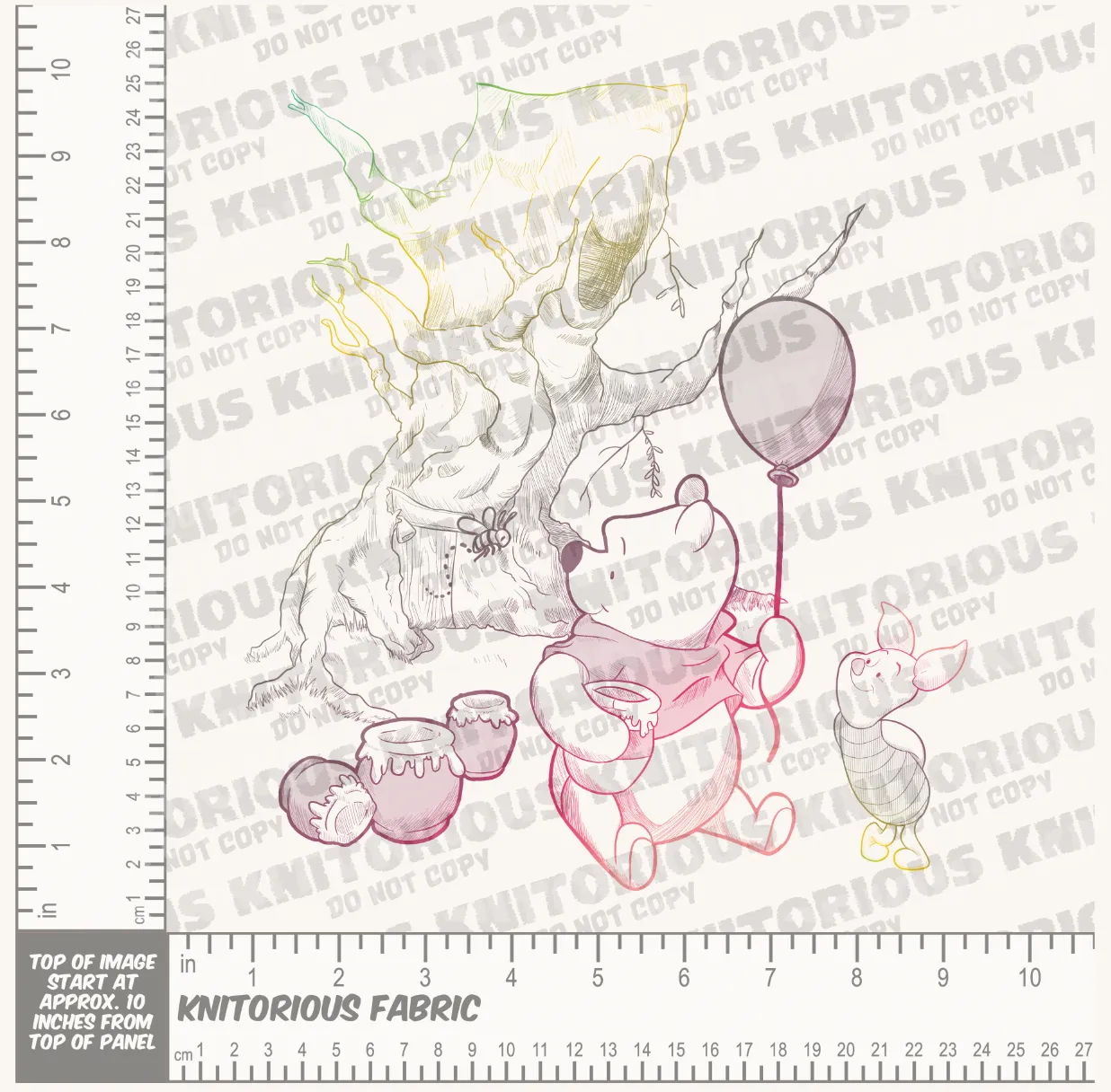 *Pre-Order* D Toile Colorful Panels