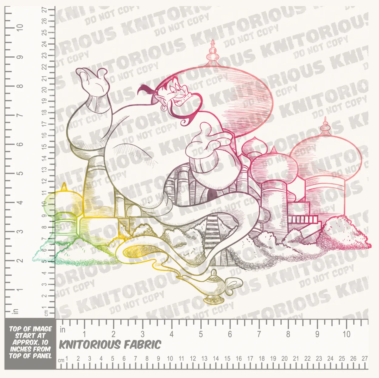 *Pre-Order* D Toile Colorful Panels