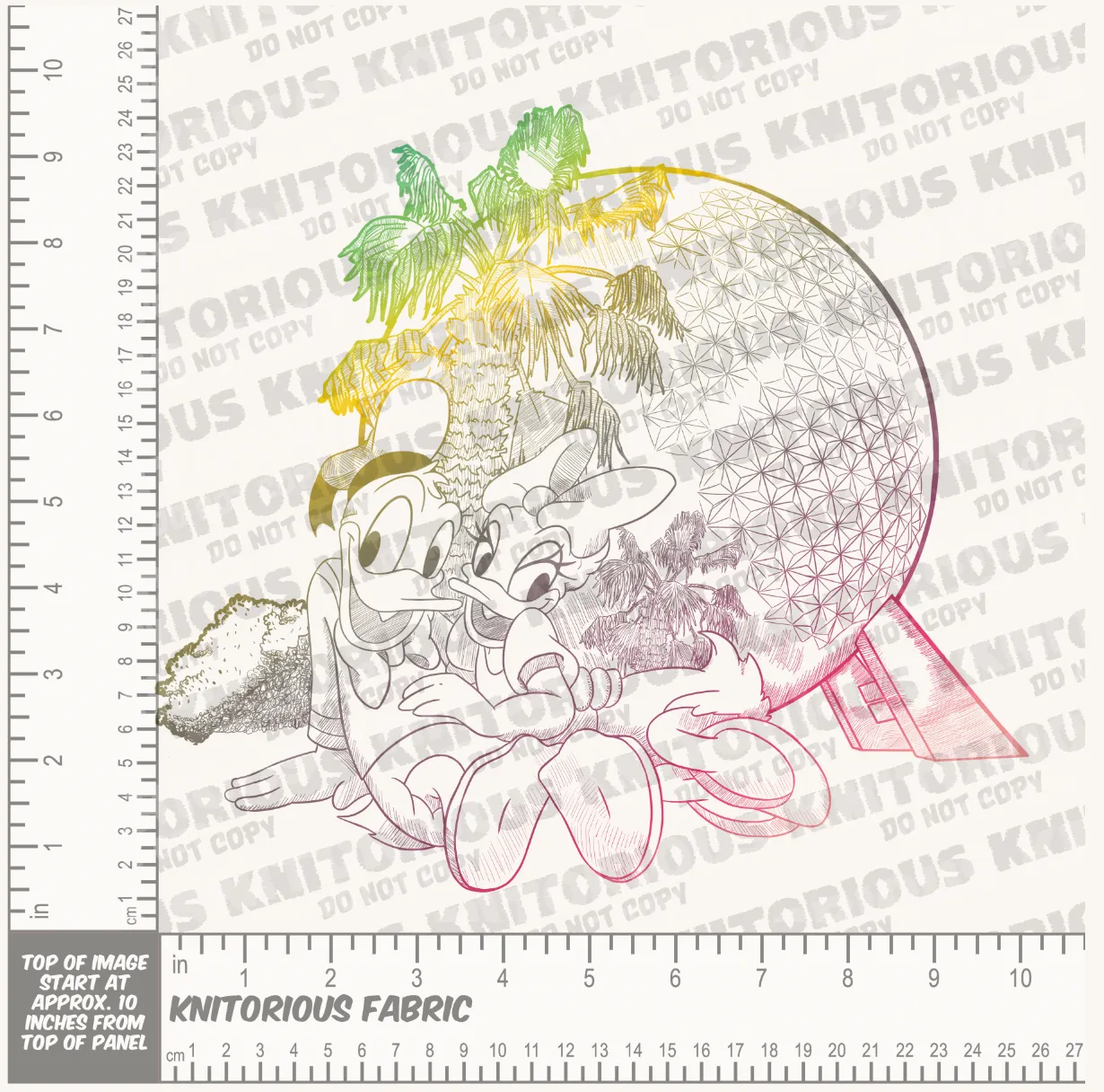 *Pre-Order* D Toile Colorful Panels