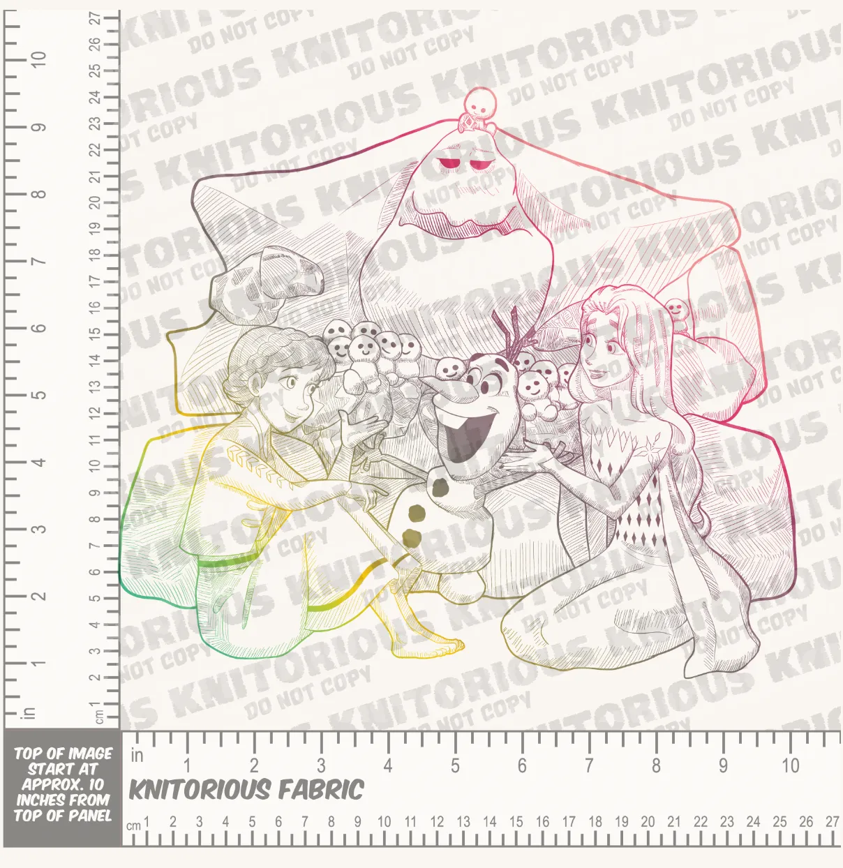 *Pre-Order* D Toile Colorful Panels