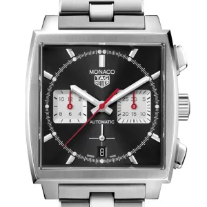 Pre-owned Tag Heuer 39MM Monaco Heuer 02 Automatic Watch CBL2113.BA0644