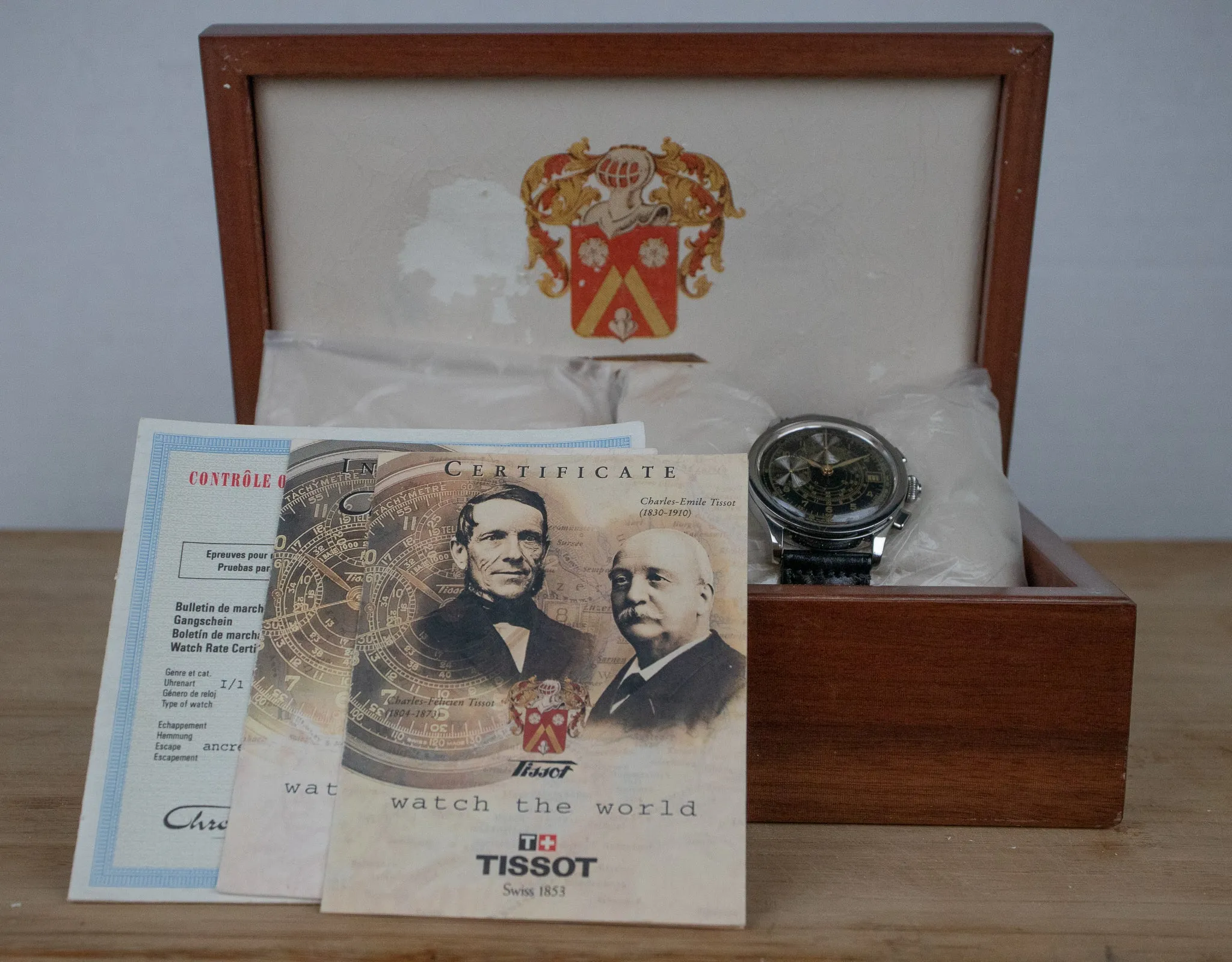 Pre-Owned: Tissot Chrono Janeiro T66.1.428.52 Limited to 3333