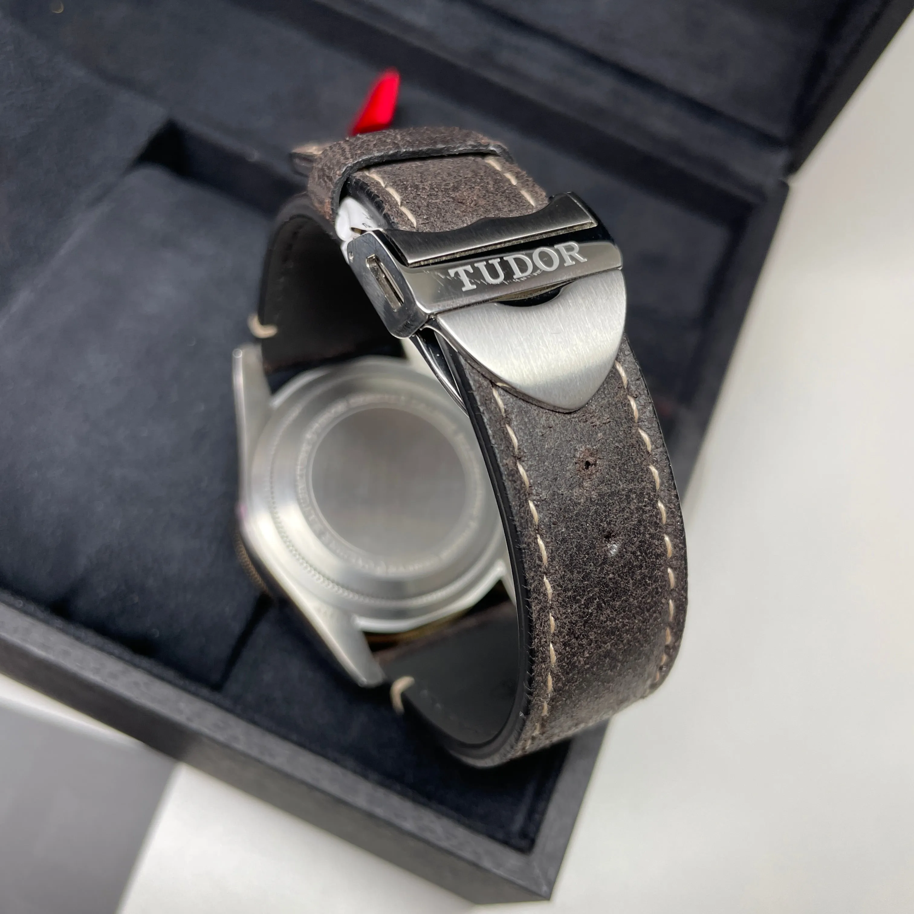 Pre-owned Tudor Black Bay GMT S&G 41mm Watch M79833mn-0003