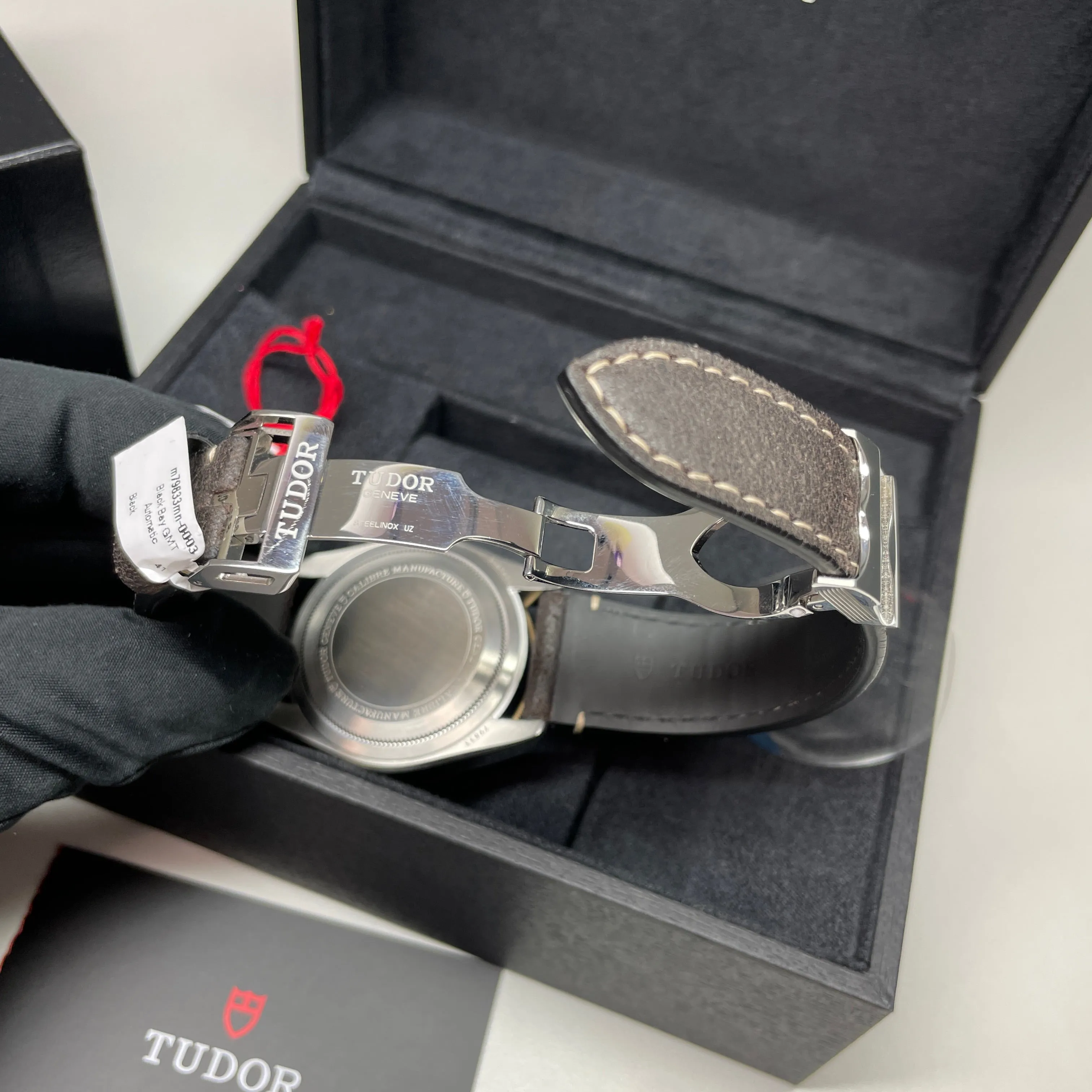 Pre-owned Tudor Black Bay GMT S&G 41mm Watch M79833mn-0003