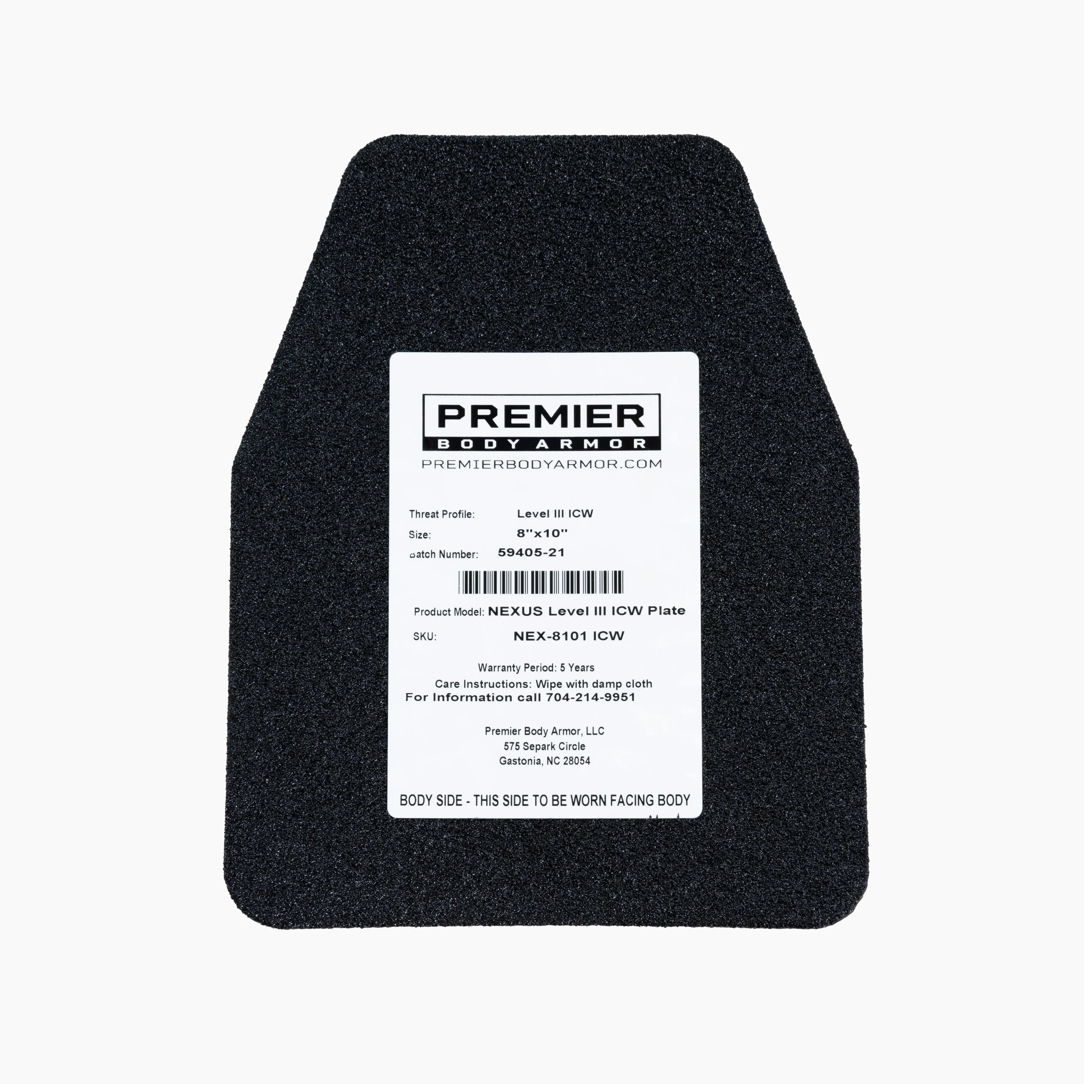 Premier Body Armor NEXUS III ICW