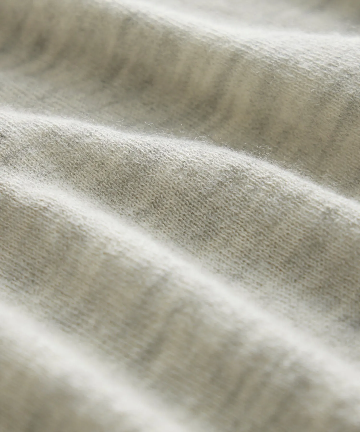 Premium Cashmere Pocket Tee in Graystone