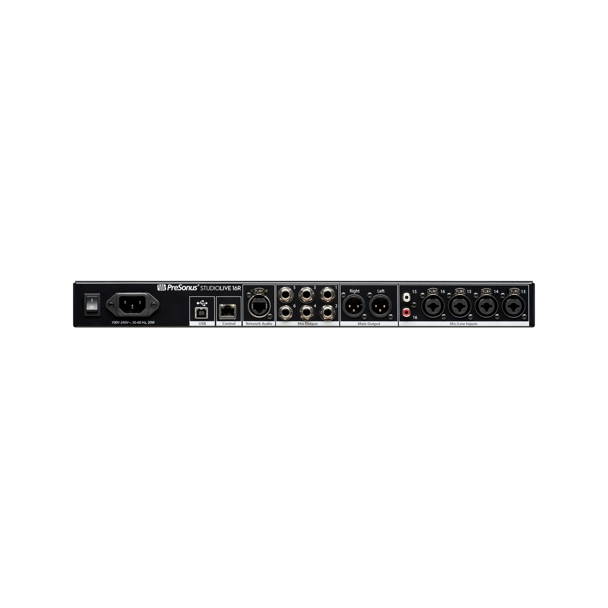 PreSonus StudioLive 16R Digital Rack Mixer