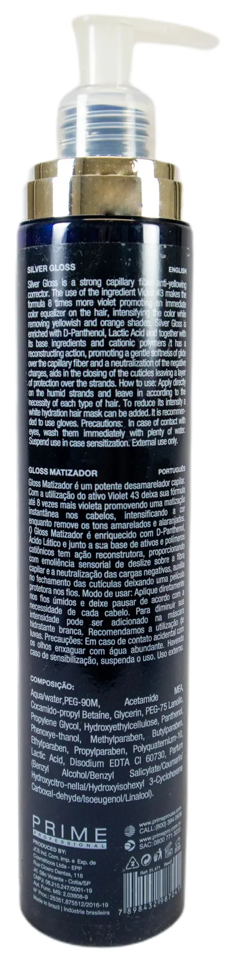 Profit of Color Blond Silver Toning Kit 2 Products - Prime Pro