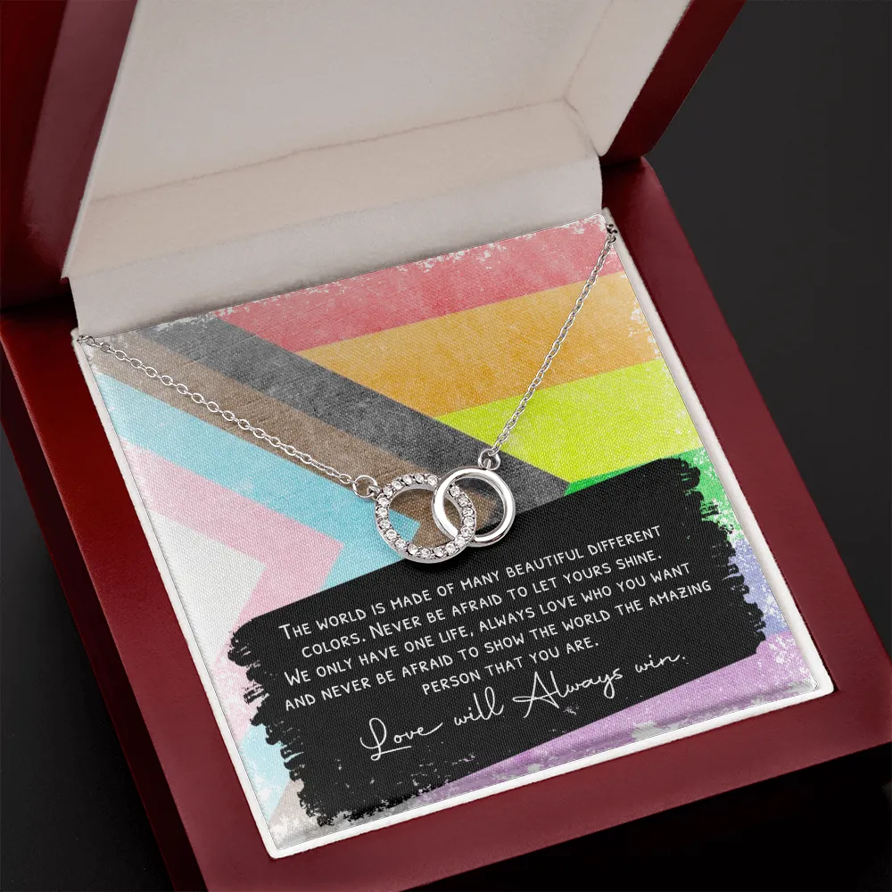 Progress Flag Message Card Gift