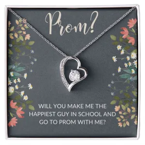 Prom Proposal Gift | Love Forever Necklace