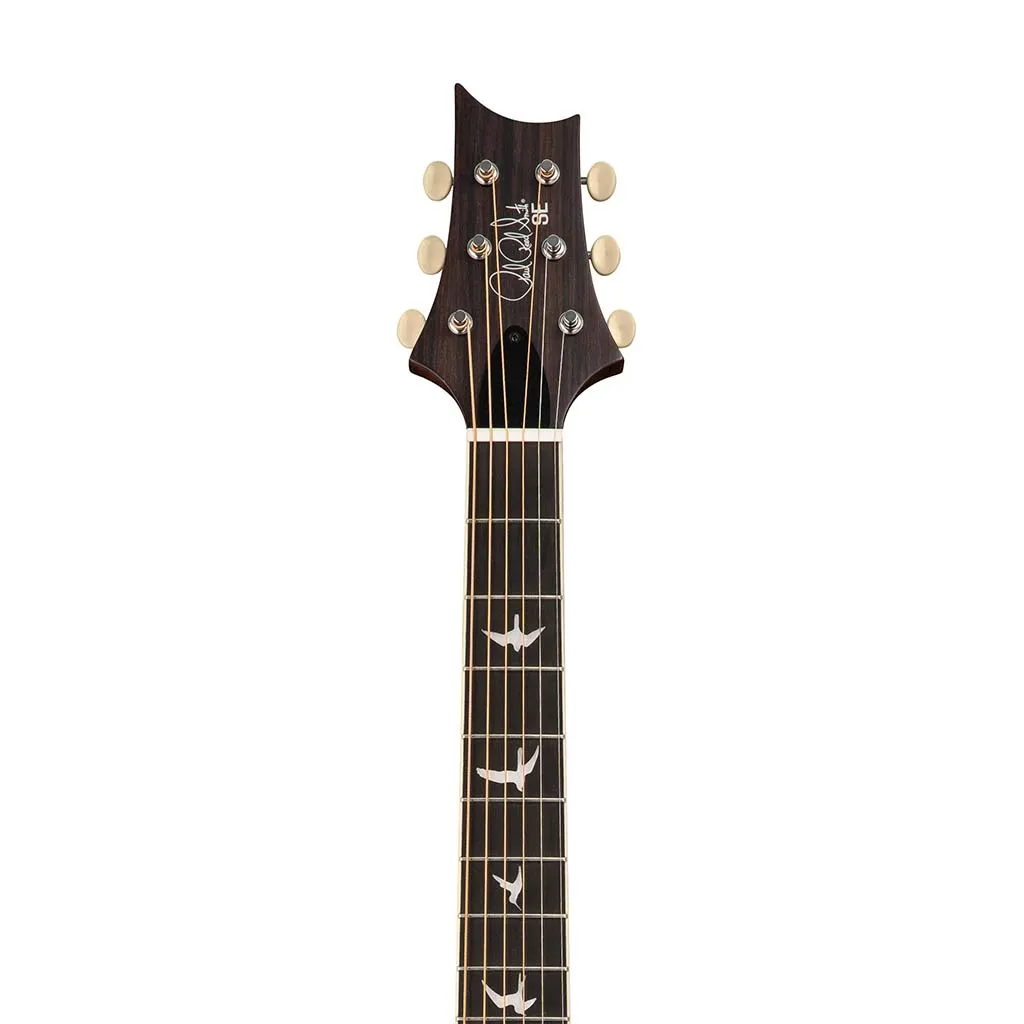 PRS Limited Edition SE Parlor P20E Acoustic-Electric Guitar w/ Bag, Pink Lotus