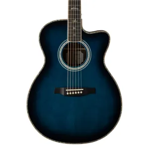 PRS SE A60E Acoustic Electric W Case - Cobalt Blue Burst