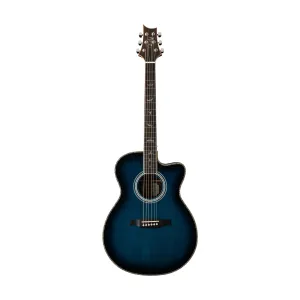 PRS SE A60E Angelus Acoustic-Electric Guitar, Cobalt Blue Burst