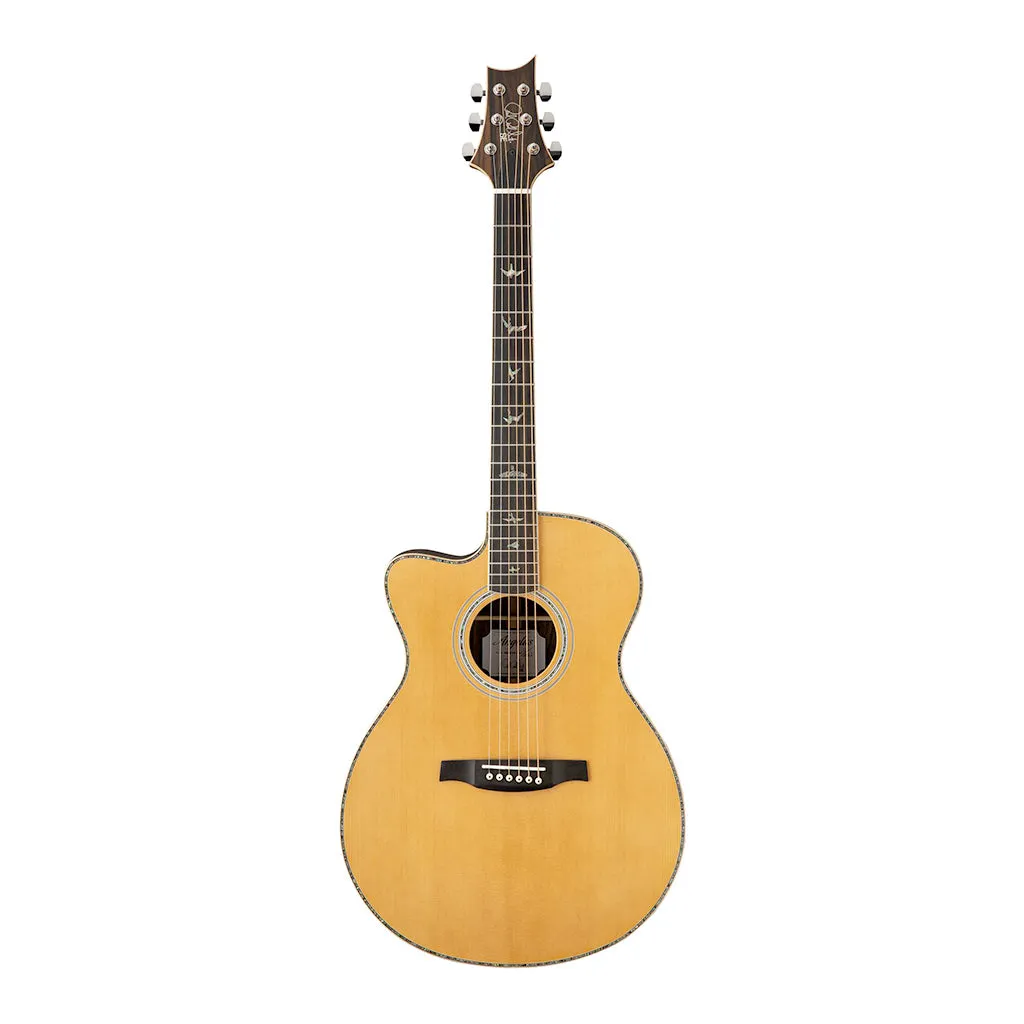 PRS SE A60E Angelus Left Handed Acoustic Guitar - Natural