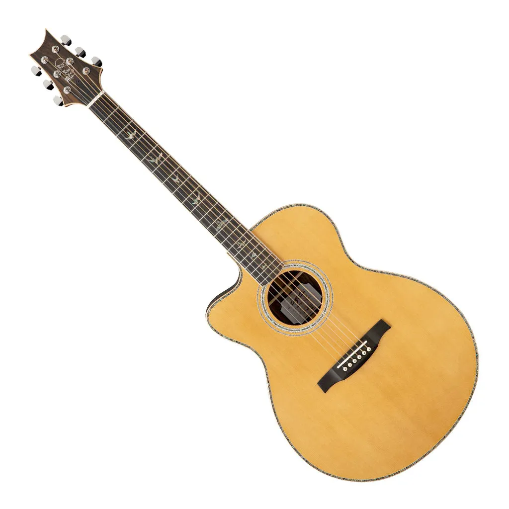 PRS SE A60E Angelus Left Handed Acoustic Guitar - Natural