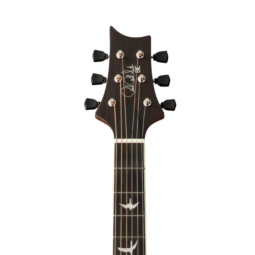 PRS SE P20E Acoustic Guitar - Fire Red Burst (Gloss Top, Satin Back)