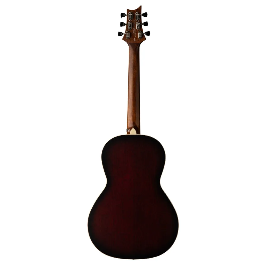 PRS SE P20E Acoustic Guitar - Fire Red Burst (Gloss Top, Satin Back)