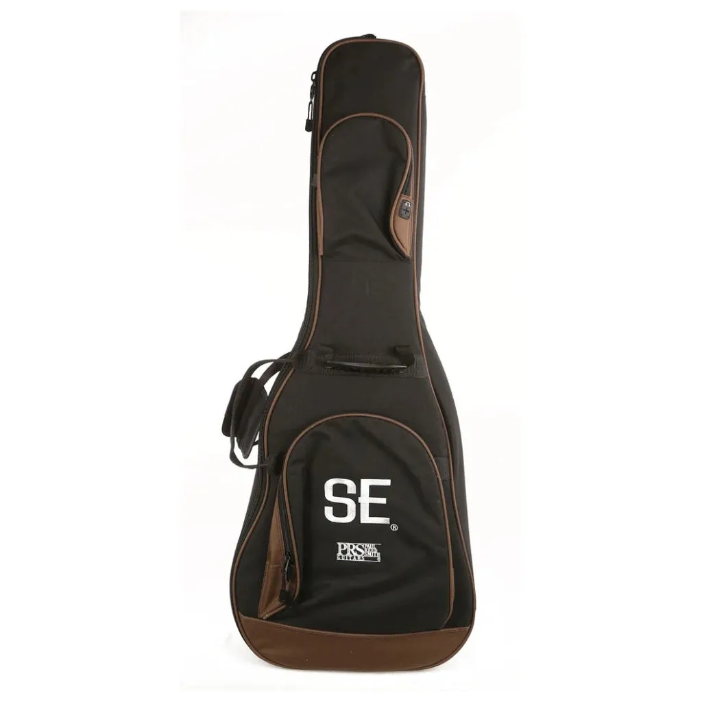 PRS SE P20E Acoustic Guitar - Fire Red Burst (Gloss Top, Satin Back)