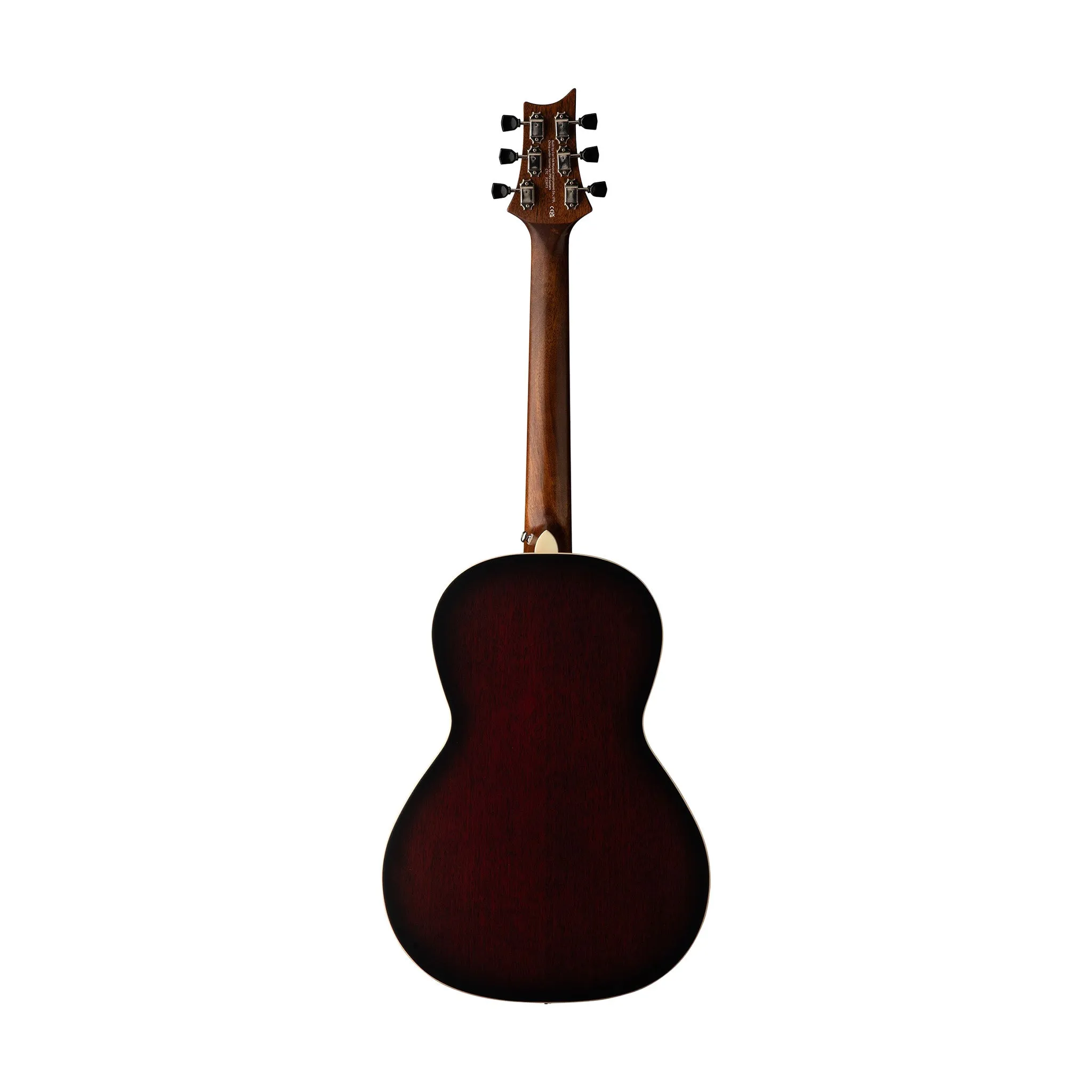 PRS SE P20E Parlor Acoustic-Electric Guitar, Fire Red Burst