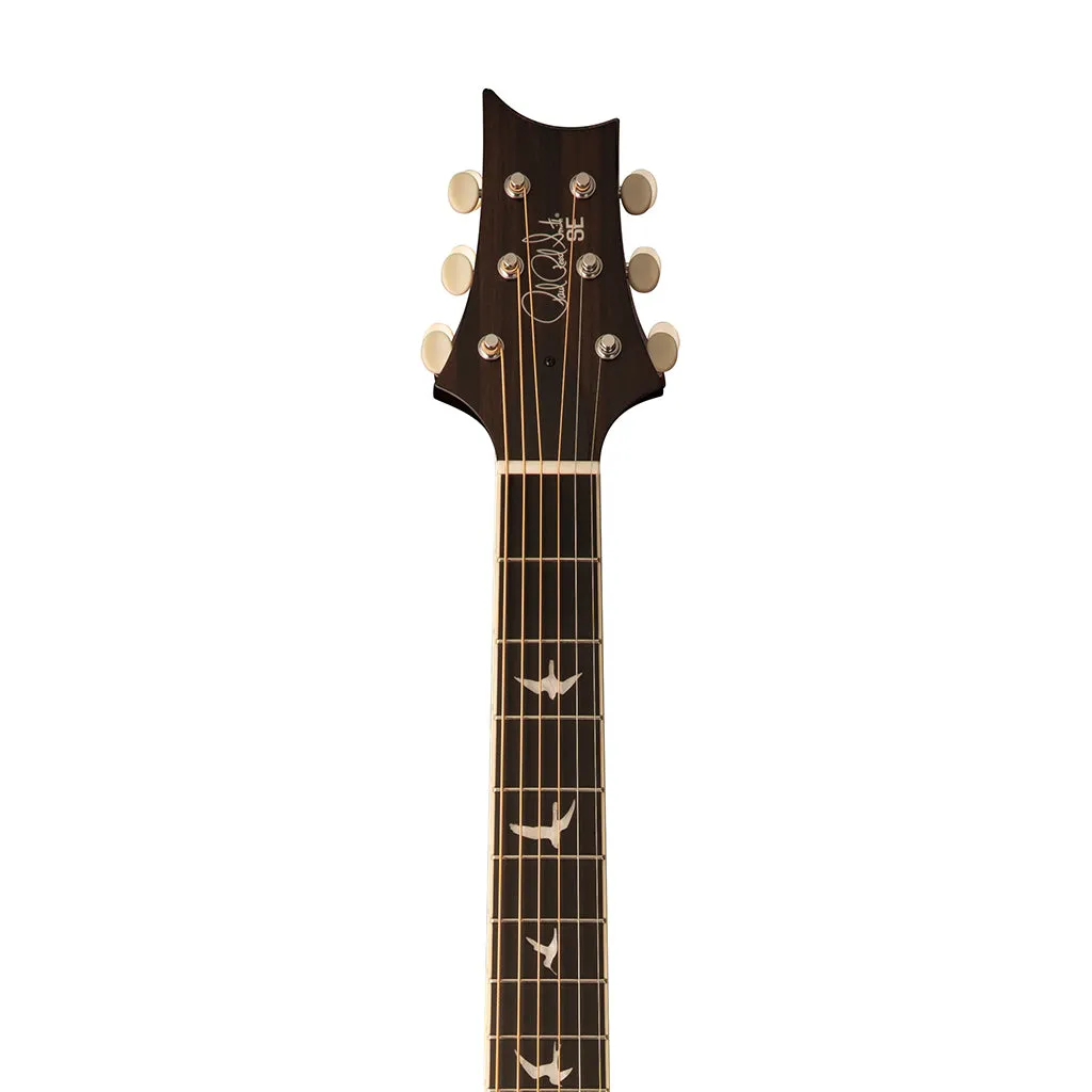 PRS SE Parlor P20 Acoustic Guitar w/Bag, Tobacco Sunburst