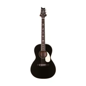 PRS SE Parlor P20E Acoustic Guitar w/Bag, Black Satin Top