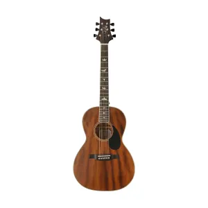 PRS SE Parlor P20E Acoustic Guitar w/Bag, Vintage Mahogany
